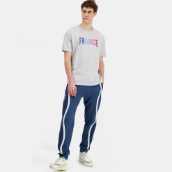 Flash Sale Le Coq Sportif Équipe de France Olympique | Paris 2024T-shirt Équipe de France Homme Grischinéclair
