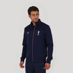 Store Le Coq Sportif Équipe de France OlympiqueSweat zippé Homme