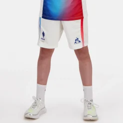 Clearance Le Coq Sportif Équipe de France Olympique | Paris 2024Short Équipe de France Enfant Marshmallow