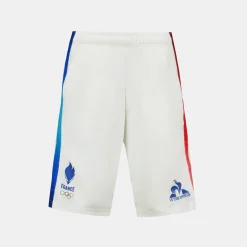 Clearance Le Coq Sportif Équipe de France Olympique | Paris 2024Short Équipe de France Enfant Marshmallow