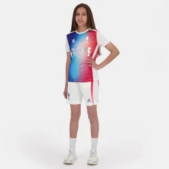 Clearance Le Coq Sportif Équipe de France Olympique | Paris 2024Short Équipe de France Enfant Marshmallow