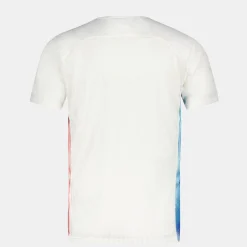 Discount Le Coq Sportif Équipe de France Olympique | Paris 2024Maillot training officiel Équipe de France Homme Marshmallow