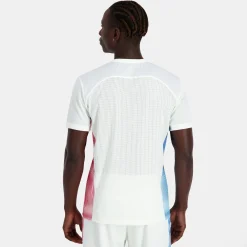 Discount Le Coq Sportif Équipe de France Olympique | Paris 2024Maillot training officiel Équipe de France Homme Marshmallow