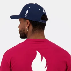 Shop Le Coq Sportif Équipe de France Paralympique Paris 2024Casquette Équipe de France Unisexe Insigniablue