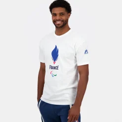 Outlet Le Coq Sportif Équipe de France Paralympique Paris 2024T-shirt Équipe de France Homme