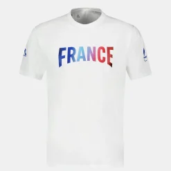 Fashion Le Coq Sportif Équipe de France Paralympique Paris 2024T-shirt Équipe de France Homme
