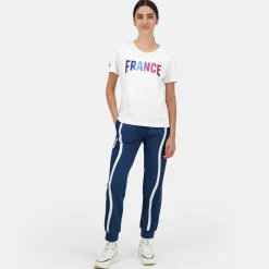 Fashion Le Coq Sportif Équipe de France Paralympique Paris 2024T-shirt Équipe de France Femme