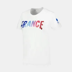 Fashion Le Coq Sportif Équipe de France Paralympique Paris 2024T-shirt Équipe de France Femme