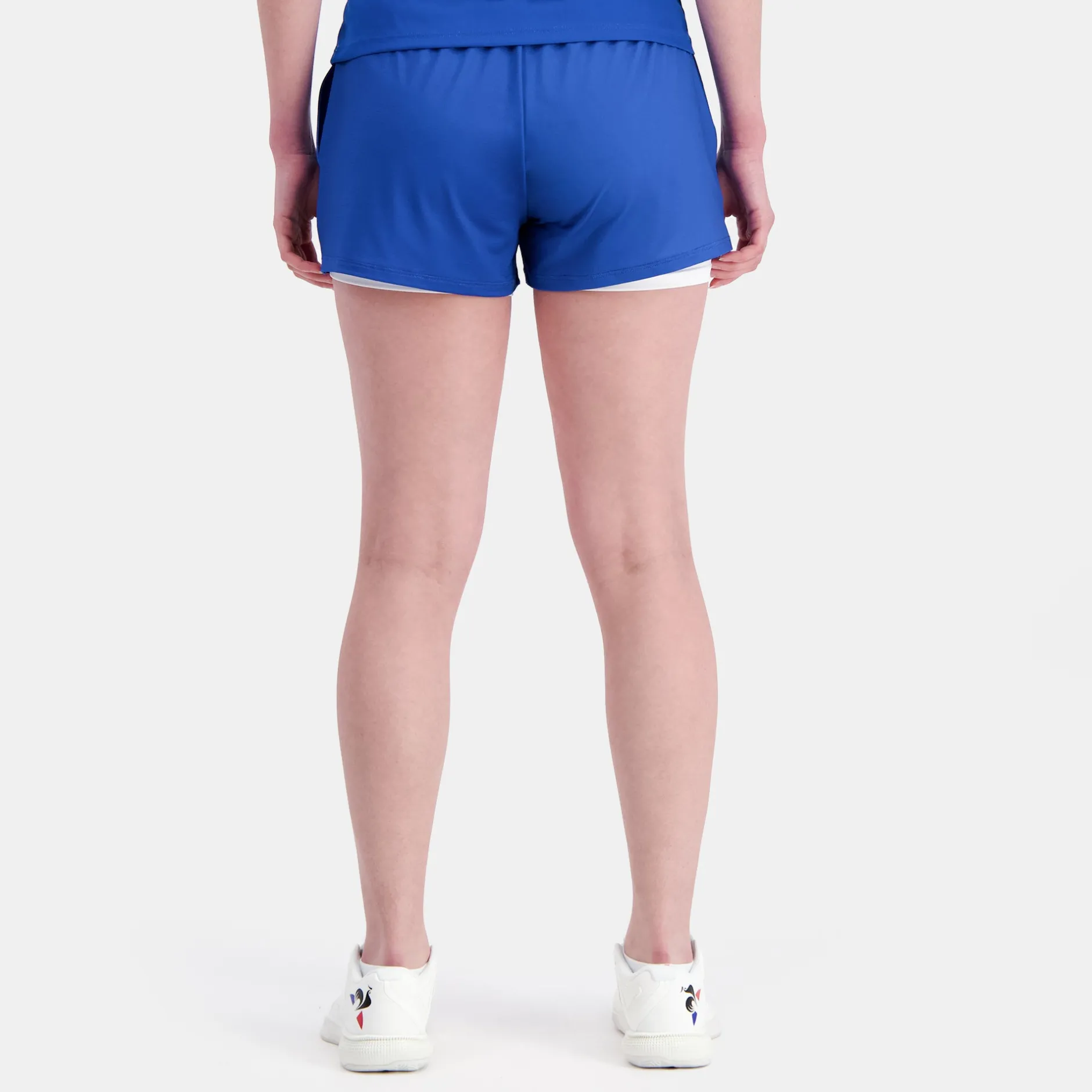 New Le Coq Sportif Tennis PerformanceShort Femme Lapisblue/n.o.w