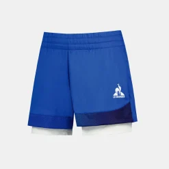 New Le Coq Sportif Tennis PerformanceShort Femme Lapisblue/n.o.w