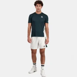 New Le Coq Sportif Tennis PerformanceShort Homme Marshmallow
