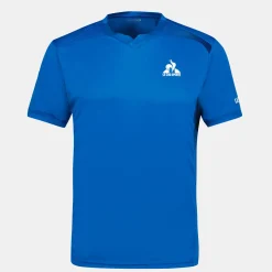 Online Le Coq Sportif Tennis PerformanceT-shirt Homme Lapisblue
