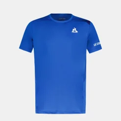 Online Le Coq Sportif Tennis PerformanceT-shirt Enfant Lapisblue
