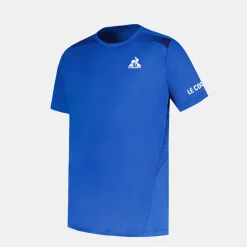 Online Le Coq Sportif Tennis PerformanceT-shirt Enfant Lapisblue