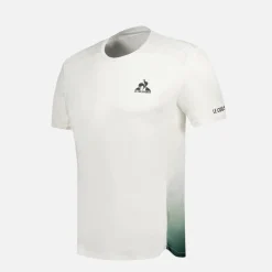 Cheap Le Coq Sportif Tennis PerformanceT-shirt Homme Marshmallow
