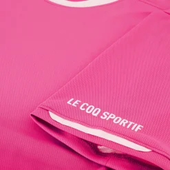 Best Le Coq Sportif Tennis PerformanceT-shirt Homme Aurorapink