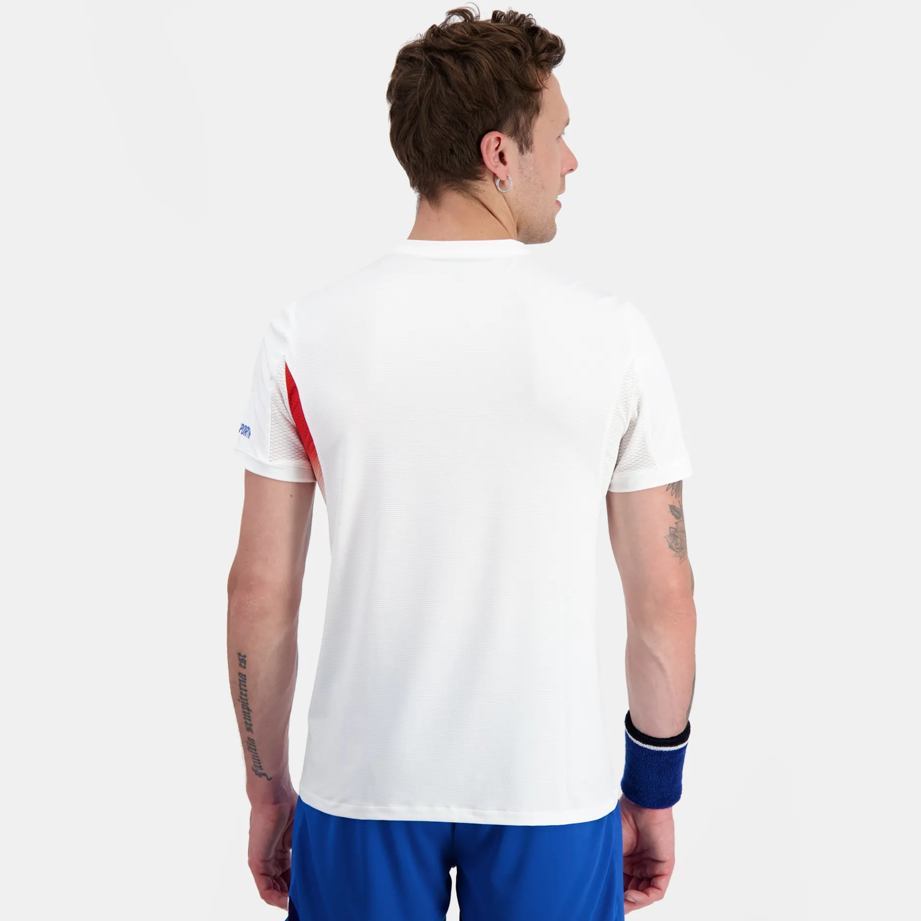 Online Le Coq Sportif Tennis PerformanceT-shirt Homme Newopticalwhite