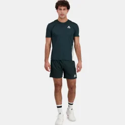 Flash Sale Le Coq Sportif Tennis PerformanceT-shirt Homme Scarab