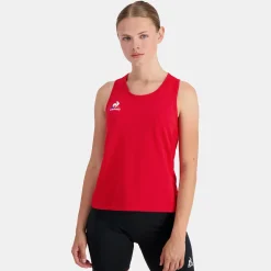 Outlet Le Coq Sportif TennisDébardeur Femme Purrouge