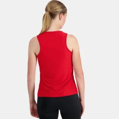 Outlet Le Coq Sportif TennisDébardeur Femme Purrouge