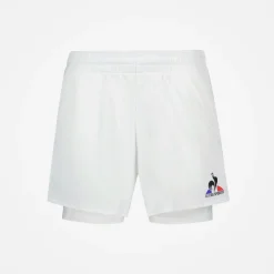 Cheap Le Coq Sportif TennisShort Femme Newopticalwhite