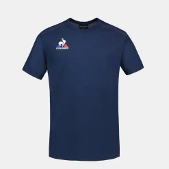 Sale Le Coq Sportif TennisT-shirt Enfant Dressblues