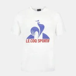 Sale Le Coq Sportif TennisT-shirt Enfant N.o.w/rougeelec/bleuelec