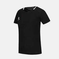 Cheap Le Coq Sportif TennisT-shirt Femme Black