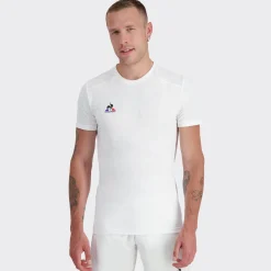 Shop Le Coq Sportif TennisT-shirt Homme Newopticalwhite