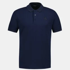Cheap Le Coq Sportif Ton sur tonPolo Homme en jersey piqué coton Darkvelvet