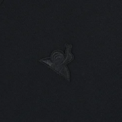 Discount Le Coq Sportif Ton sur tonPolo Homme en jersey piqué coton Black