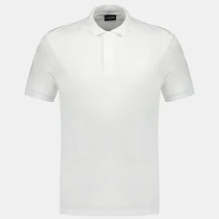 New Le Coq Sportif Ton sur tonPolo Homme en jersey piqué coton Newopticalwhite