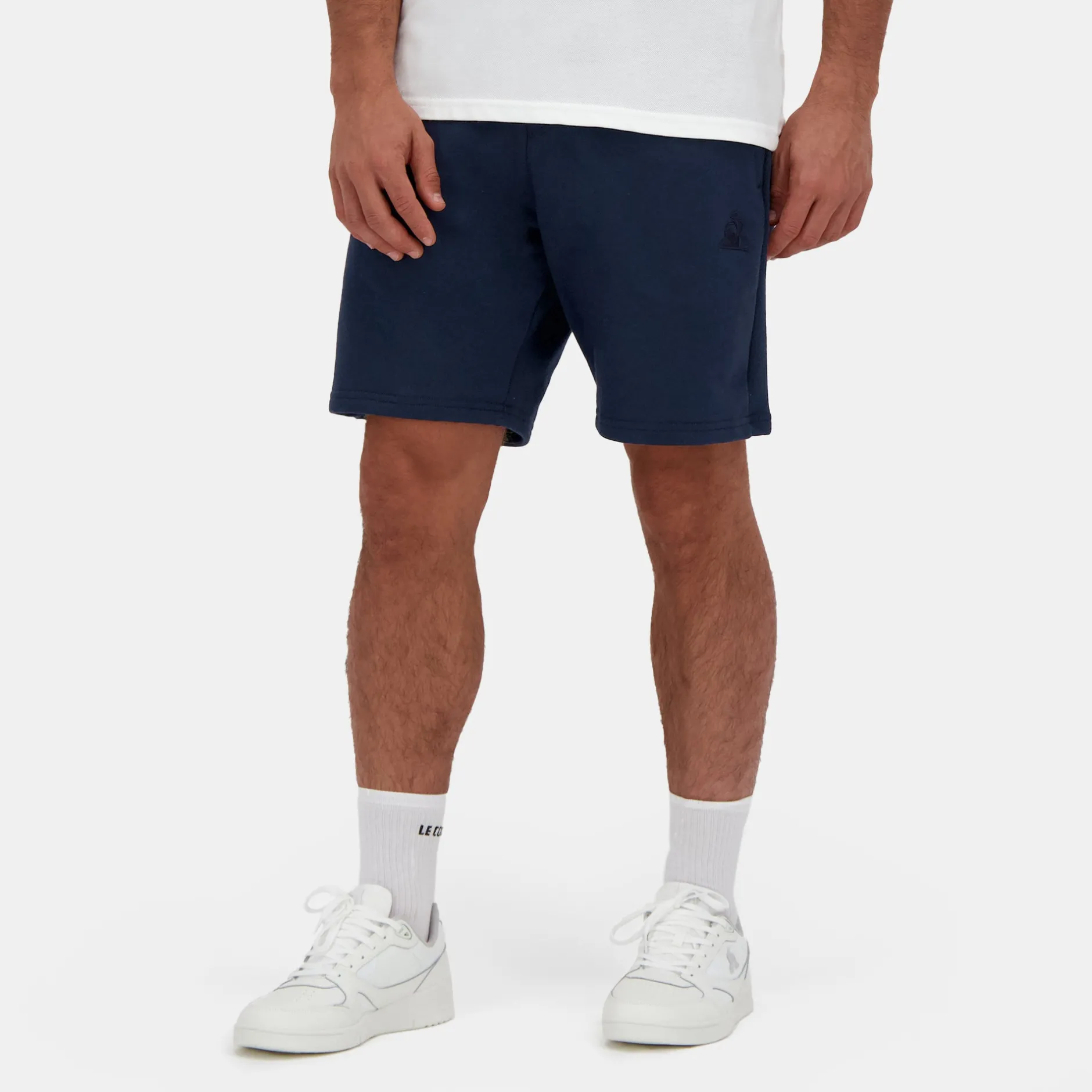 Sale Le Coq Sportif Ton sur tonShort Homme Darkvelvet