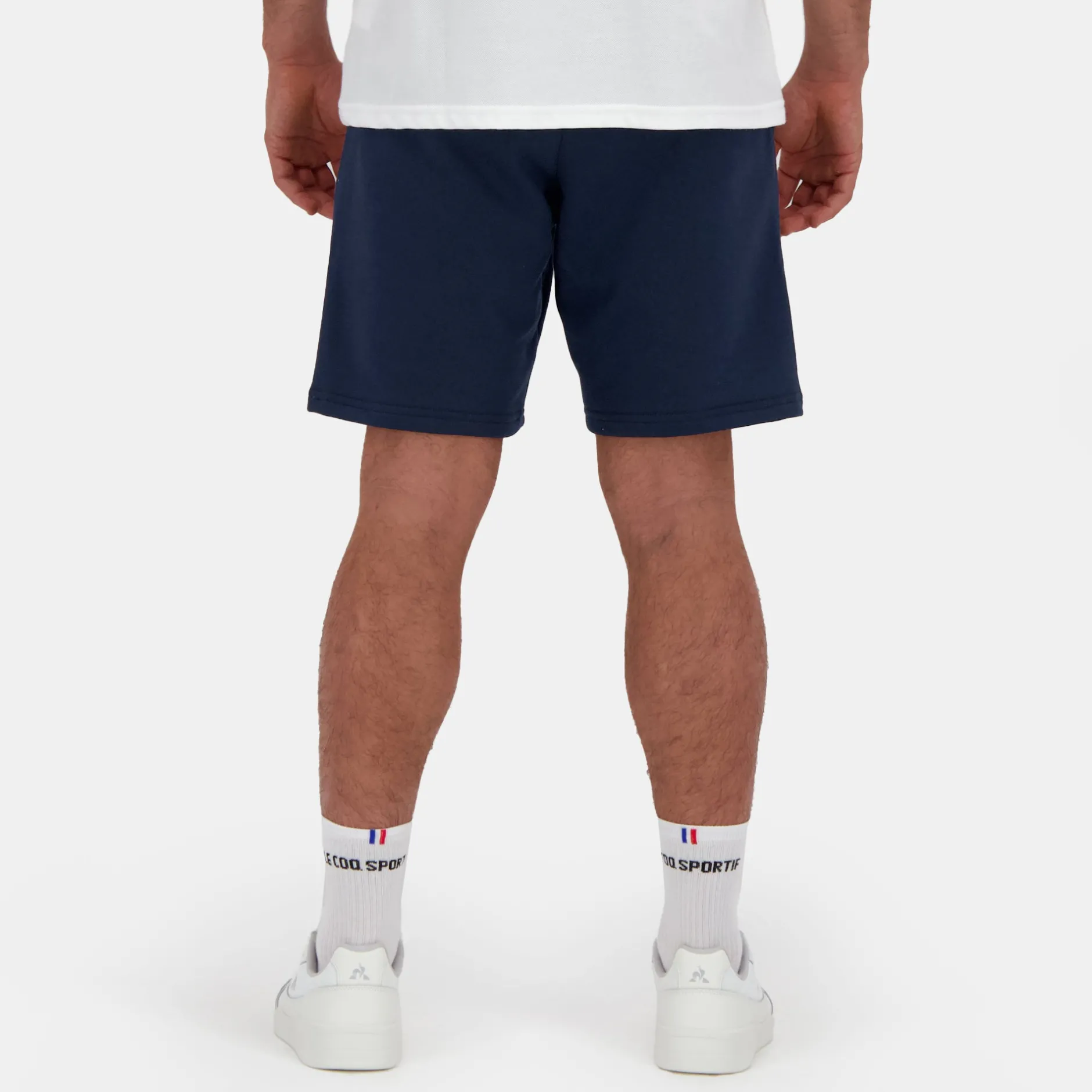 Sale Le Coq Sportif Ton sur tonShort Homme Darkvelvet