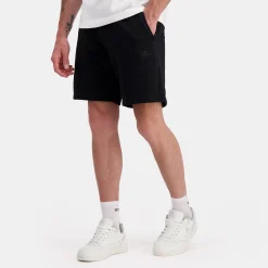 Discount Le Coq Sportif Ton sur tonShort Homme Black