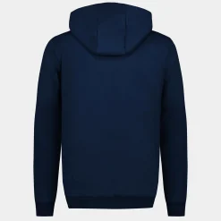 Sale Le Coq Sportif Ton sur tonSweat à capuche Homme Darkvelvet