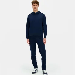 Sale Le Coq Sportif Ton sur tonSweat à capuche Homme Darkvelvet