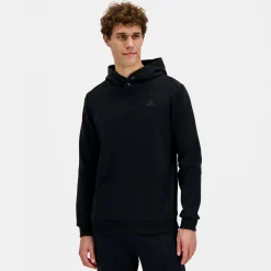 Hot Le Coq Sportif Ton sur tonSweat à capuche Homme Black