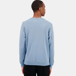 Sale Le Coq Sportif Ton sur tonSweat col rond Homme Fadeddenim