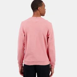 Shop Le Coq Sportif Ton sur tonSweat col rond Homme Rosette