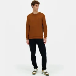 Flash Sale Le Coq Sportif Ton sur tonSweat col rond Homme Caramelcafe