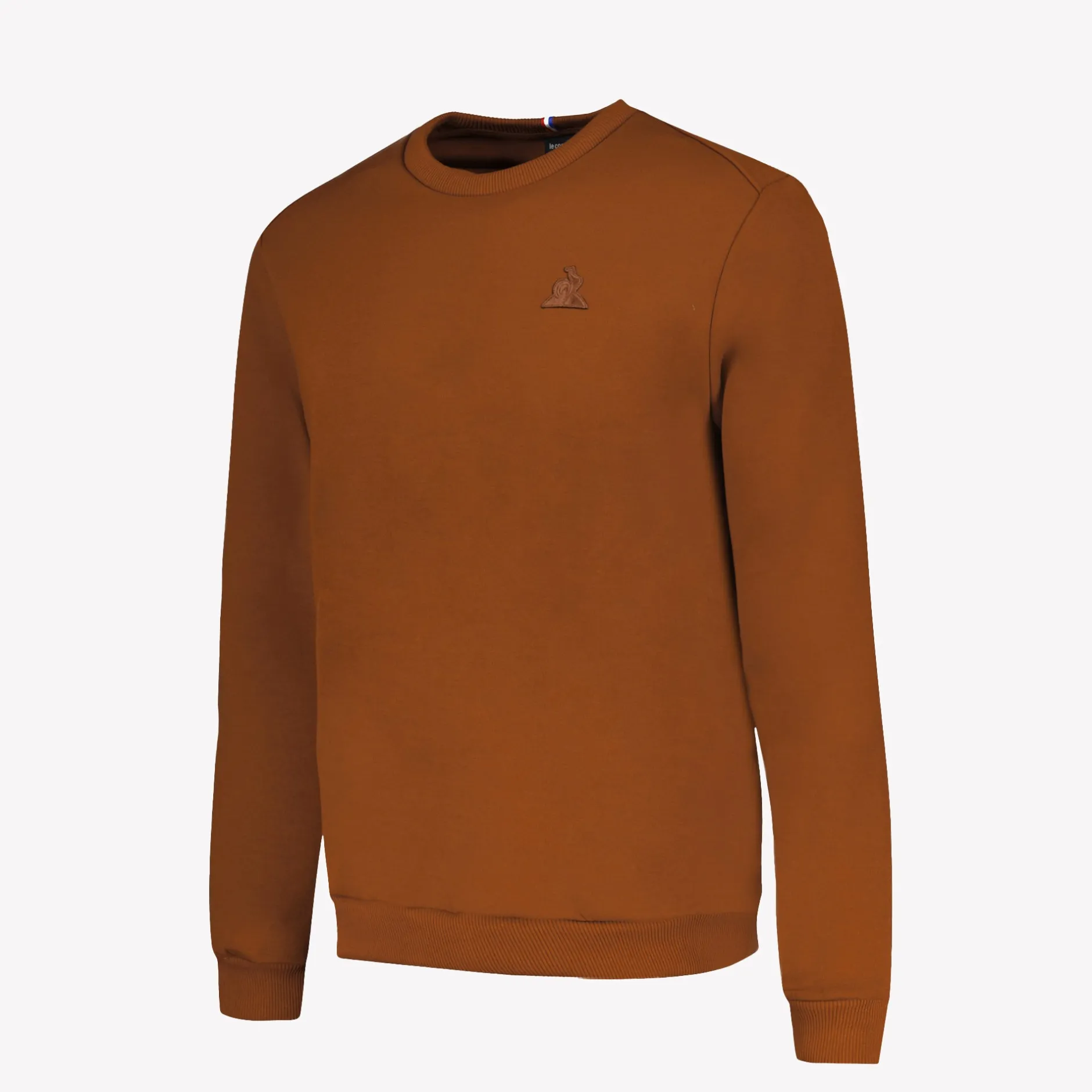 Flash Sale Le Coq Sportif Ton sur tonSweat col rond Homme Caramelcafe