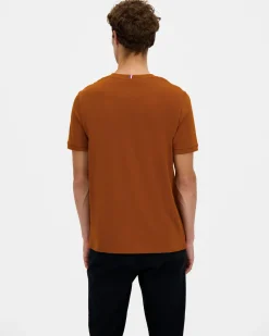 Clearance Le Coq Sportif Ton sur tonT-shirt Homme Caramelcafe