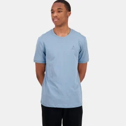 New Le Coq Sportif Ton sur tonT-shirt Homme Fadeddenim