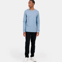 Hot Le Coq Sportif Ton sur tonT-shirt manches longues Unisexe Fadeddenim