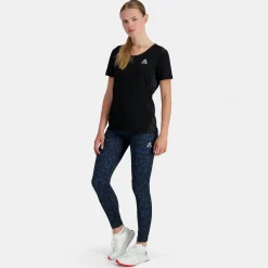 Discount Le Coq Sportif Training PerformanceLegging Femme Alloverbleuperf