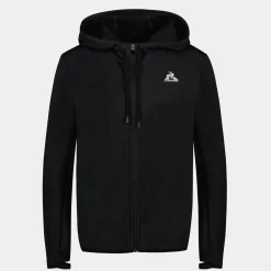 Clearance Le Coq Sportif Training PerformanceSweat zippé à capuche Homme Black