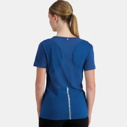 Shop Le Coq Sportif Training PerformanceT-shirt Femme Bleuperf