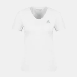Online Le Coq Sportif Training PerformanceT-shirt Femme Newopticalwhite