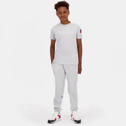 Best Sale Le Coq Sportif TricolorePantalon gris Enfant